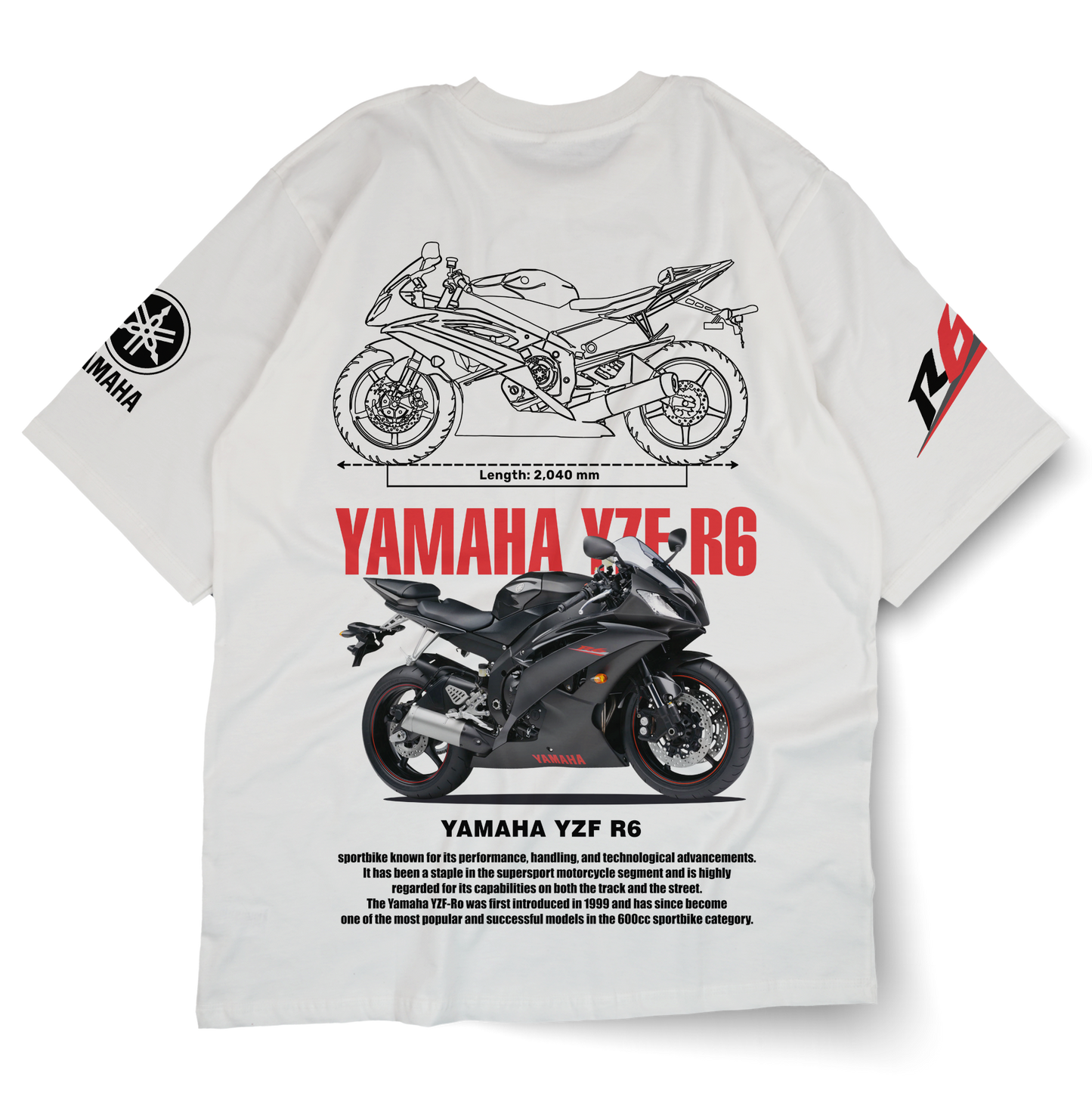 YAAMAHA YZF‑R6 T‑Shirt