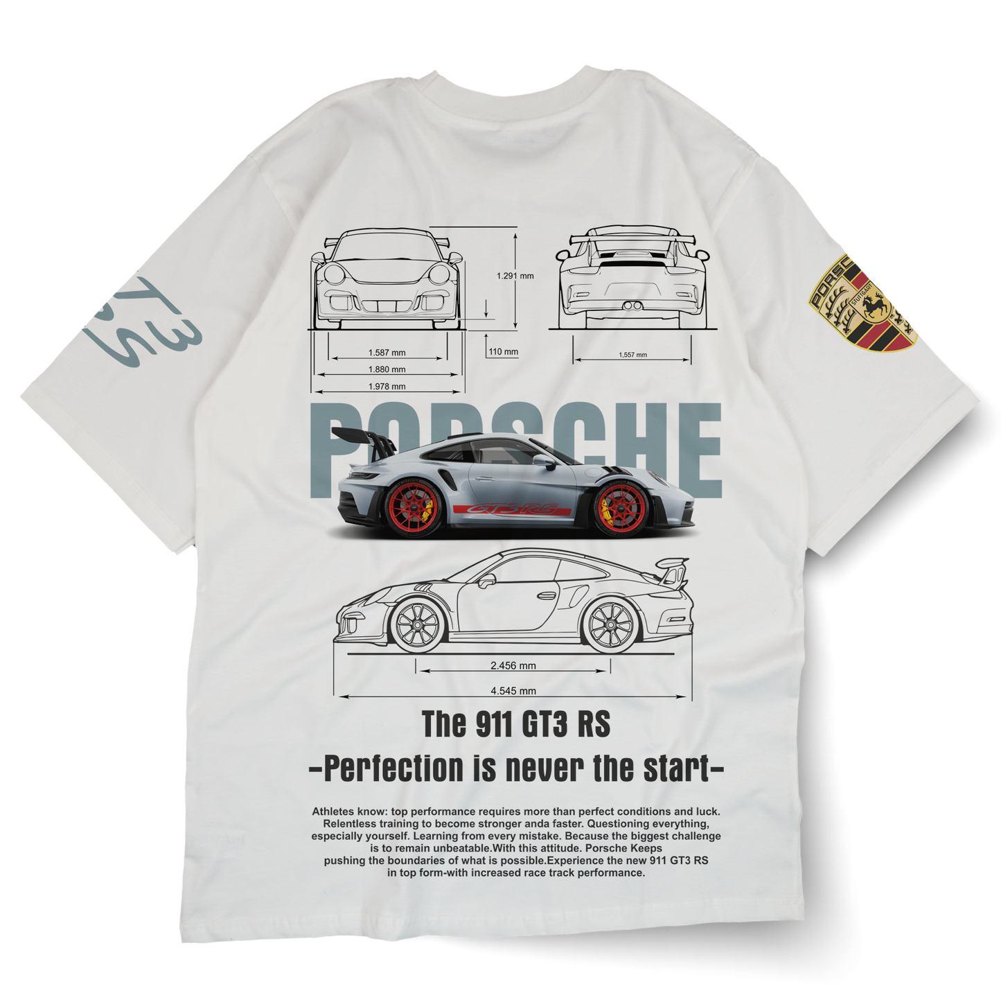 PORSCHE 911 GT3 RS T-shirt